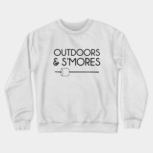 Outdoors & S'mores Crewneck Sweatshirt